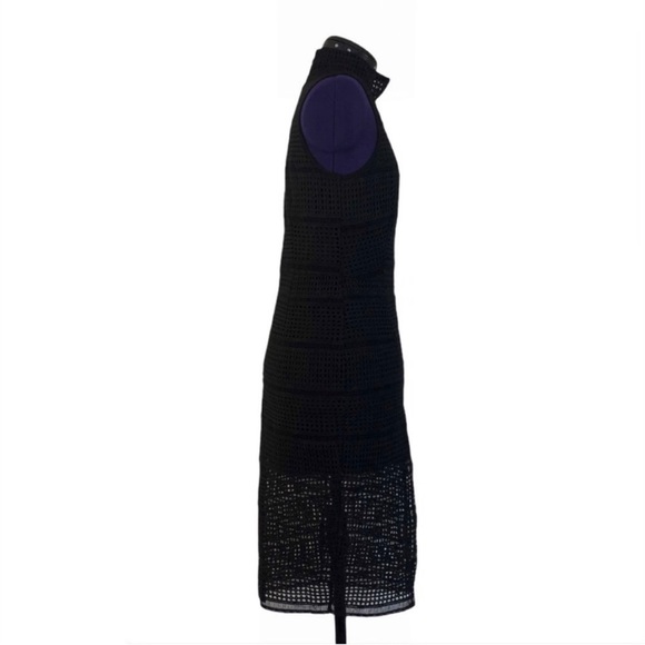 Dance & Marvel Black Lace Short Sleeve Dress - Picture 4 of 15